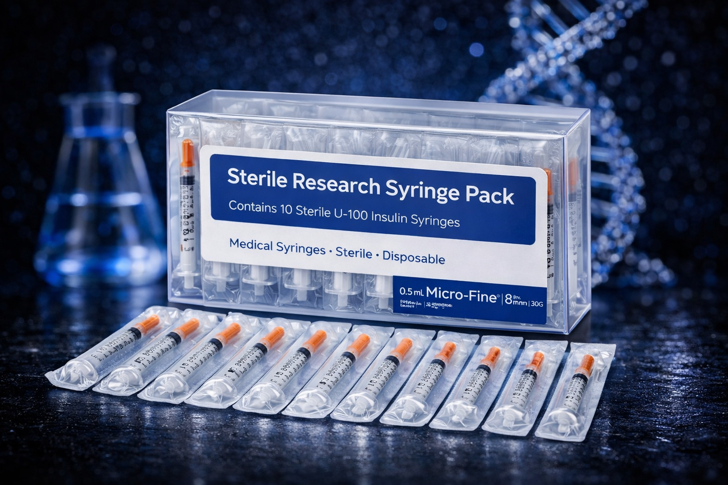 Sterile Research Syringe Pack