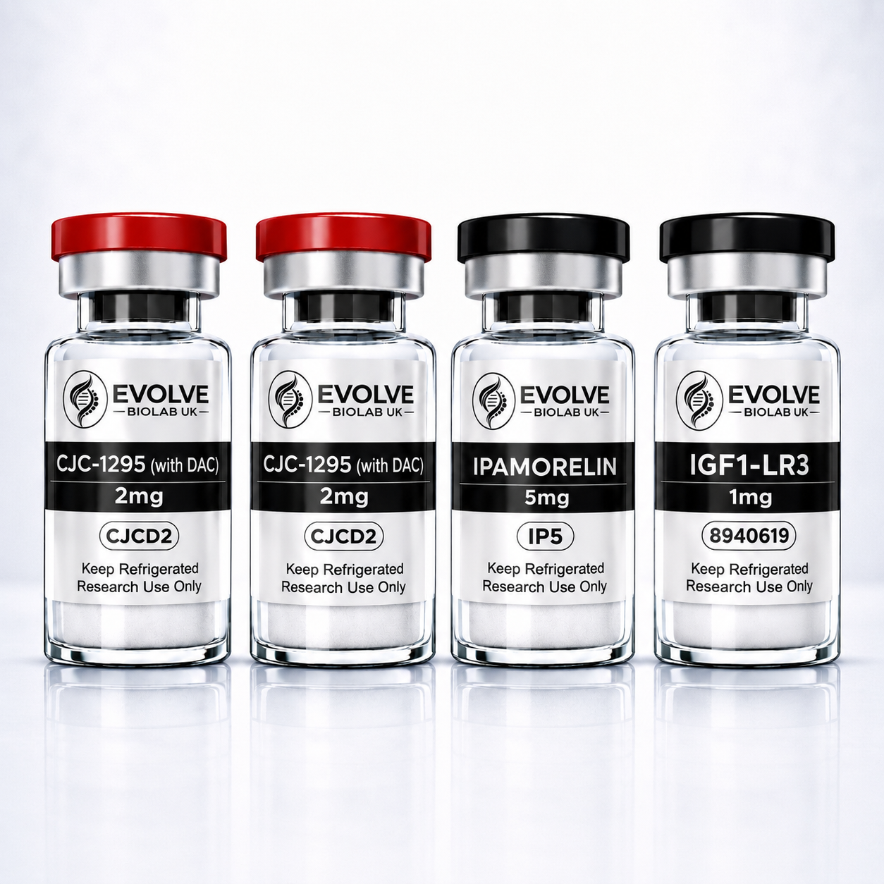 Advanced Growth Signalling Research Bundle | CJC-1295 with DAC, Ipamorelin & IGF-1 LR3