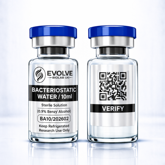 Bacteriostatic Water - 3ml - Evolve Biolab UK