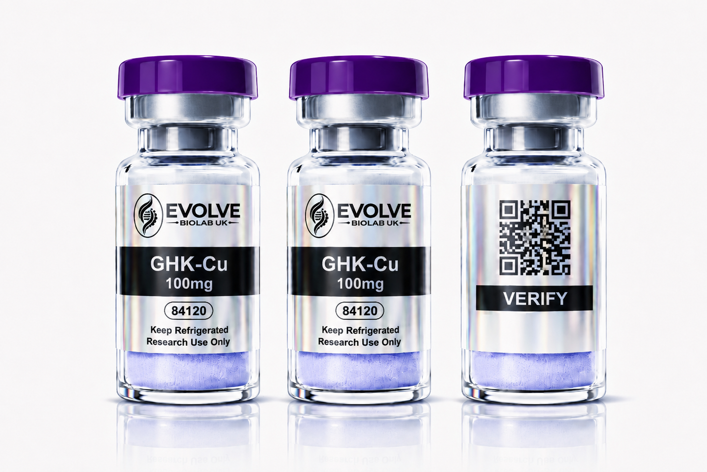 GHK-Cu Lyophilised Research Material Set | 2-Vial Set