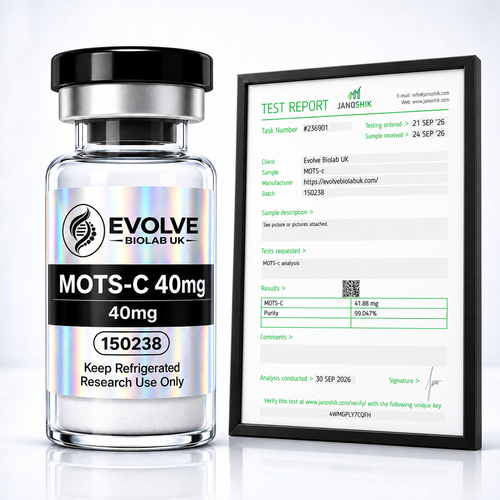 MOTS-C 40 mg product vial