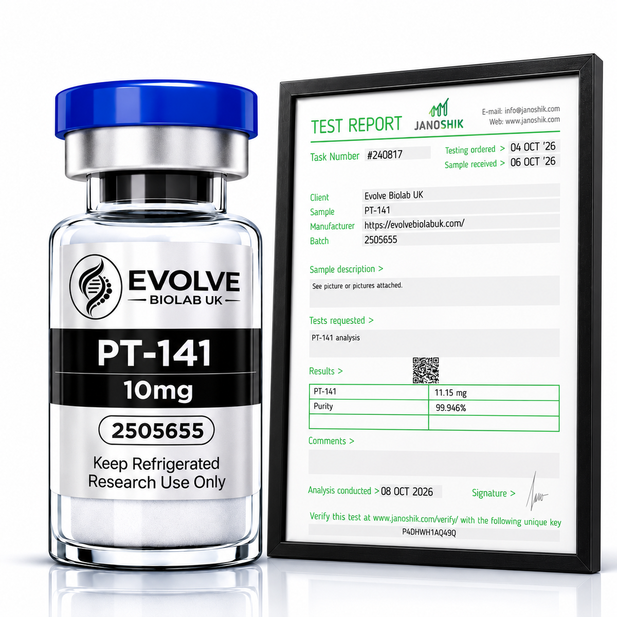 PT-141 10mg - Default Title - Evolve Biolab UK