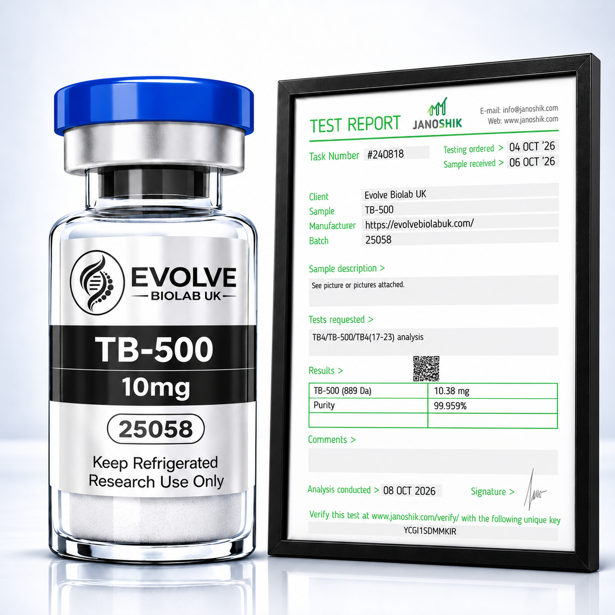 TB-500 - 10mg - Evolve Biolab UK