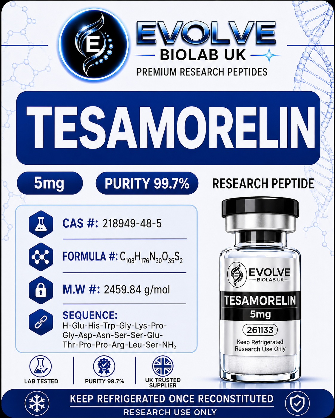 Tesamorelin