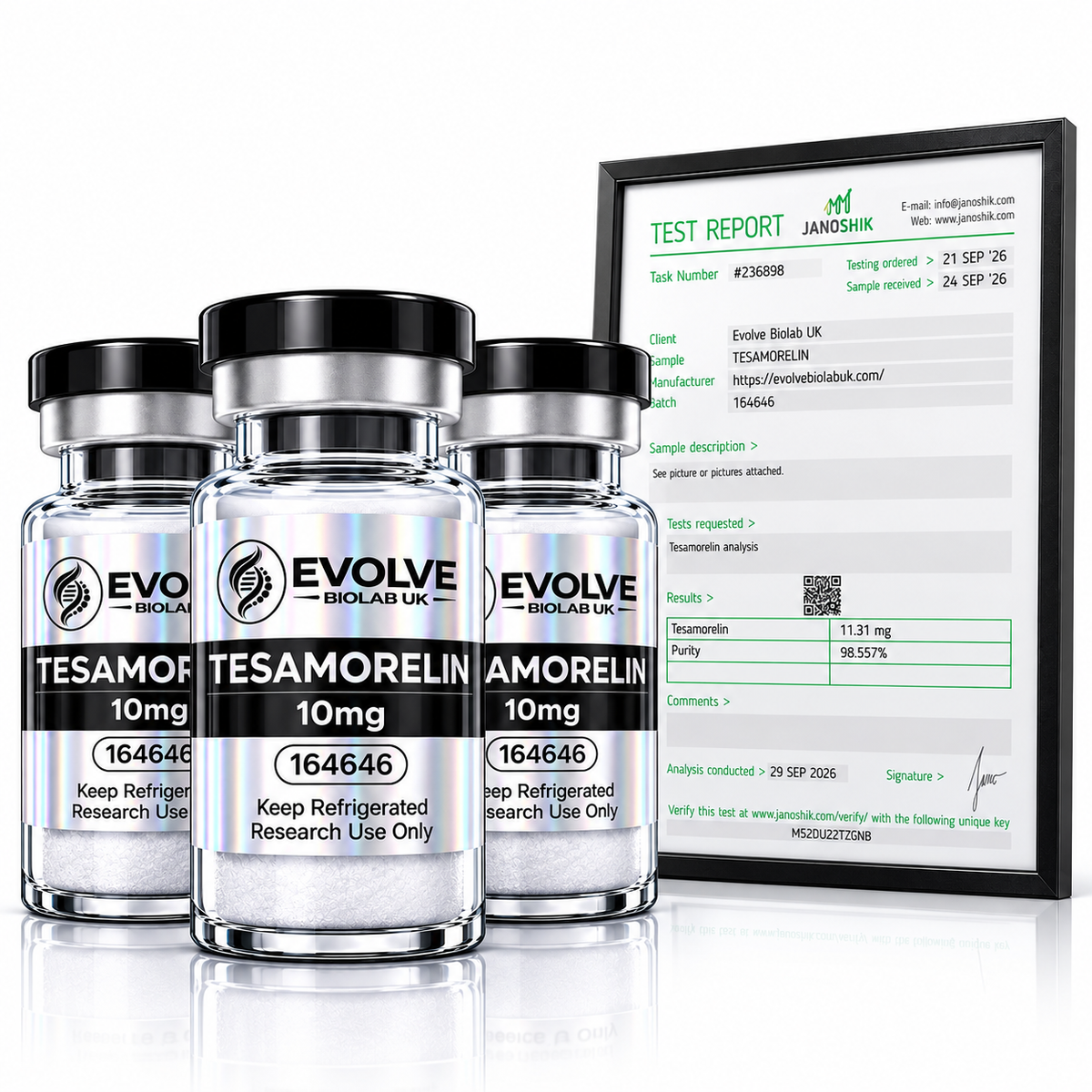 TESAMORELIN 30mg bundle - Default Title - Evolve Biolab UK