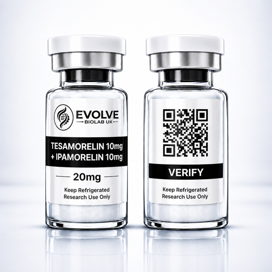 Tesamorelin-10mg + Ipamorelin-10mg | 20mg Blend